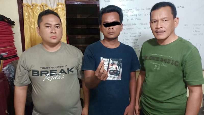 Berhenti di Warung Beli Bong, Samsudin  di Angkut Ke Penjara Polres Madina