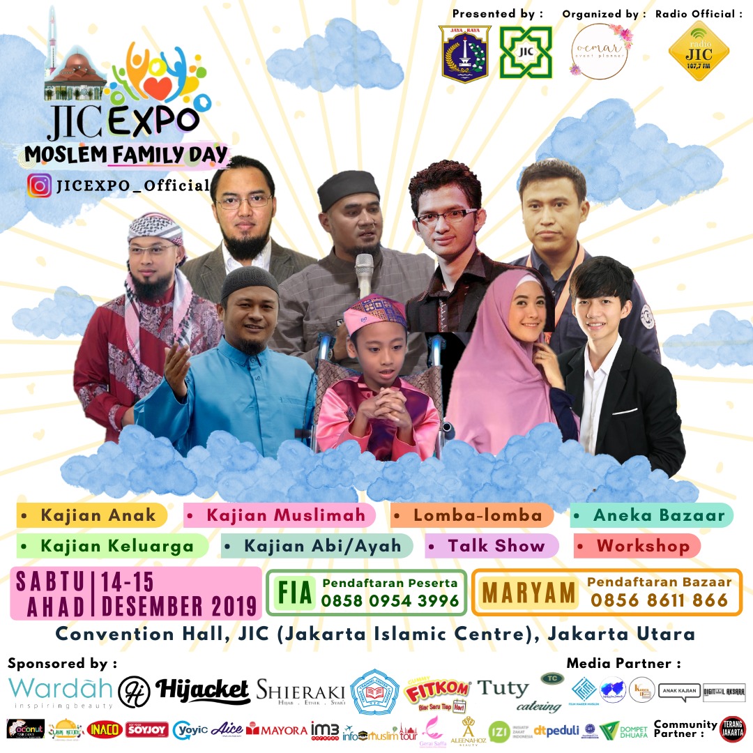 Divisi Pengembangan Bisnis Jakarta Islamic Center Bekerjasama Dengan Oemar Event Planner, menyelenggarakan JIC Expo 2019 ke 7