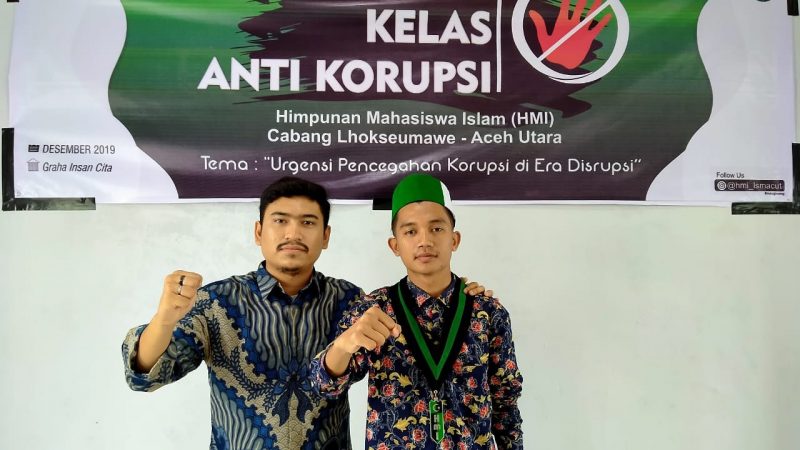 HMI Hukum pertanyakan Soal WBK Kejari Lhokseumawe
