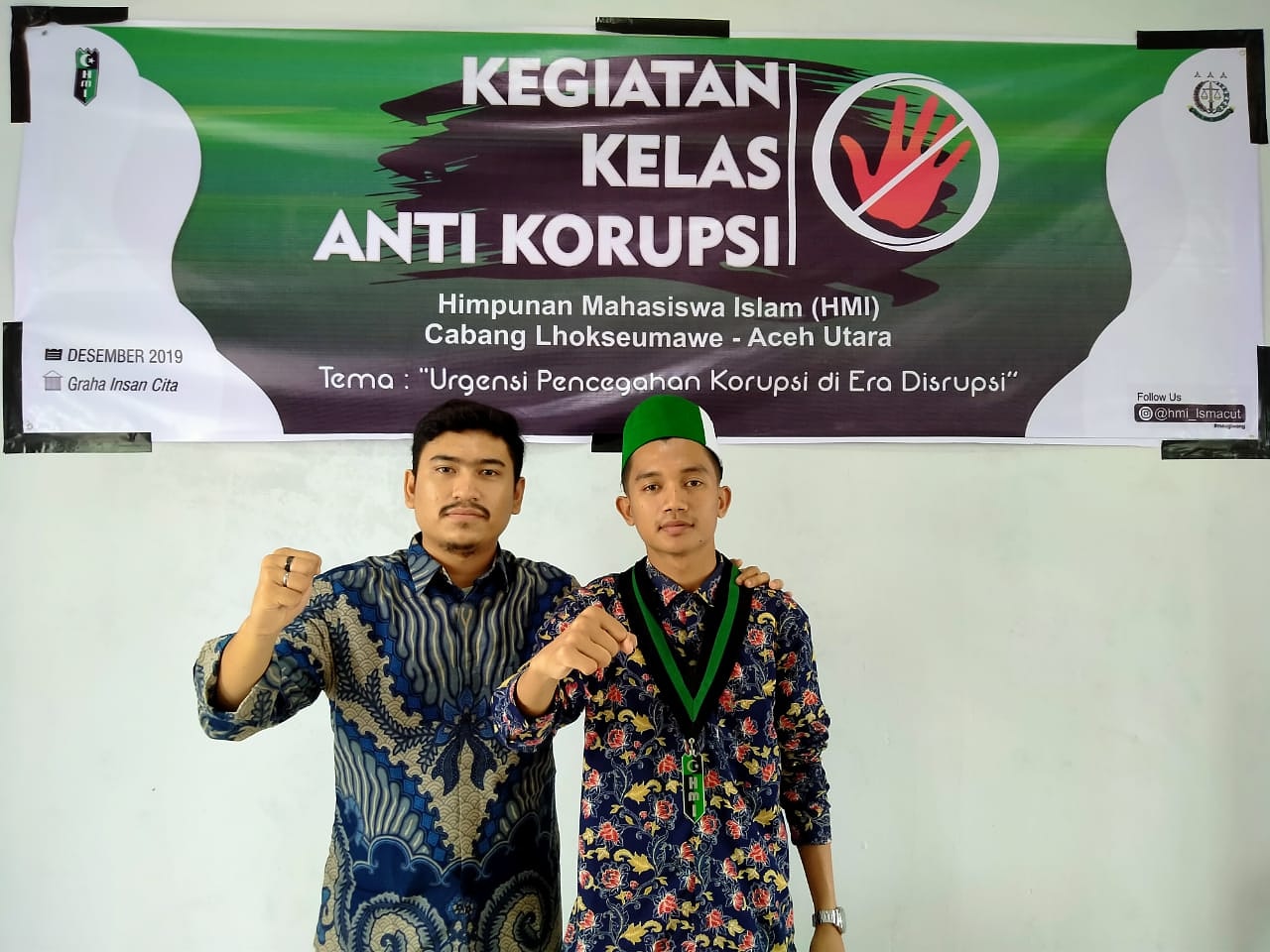 HMI Hukum pertanyakan Soal WBK Kejari Lhokseumawe
