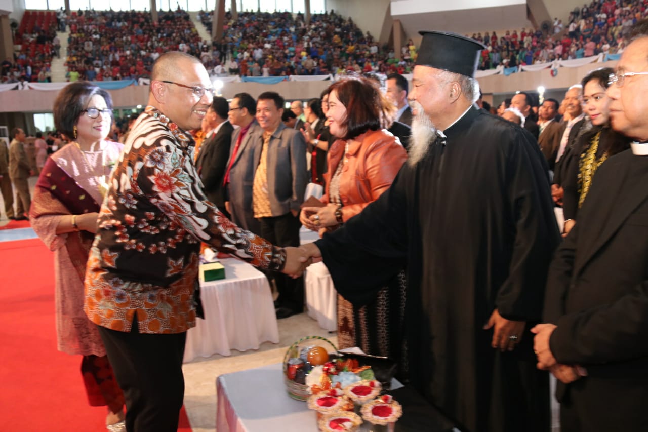 Akhyar: Semoga Damai Kasih Natal Tersemai Di Kota Medan