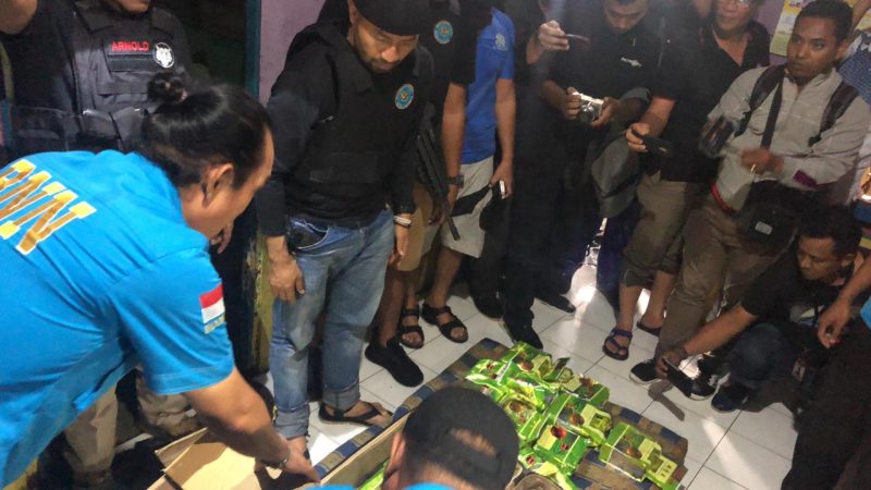 50 Kg Sabu di Amankan BNN RI di Jalan Pertiwi