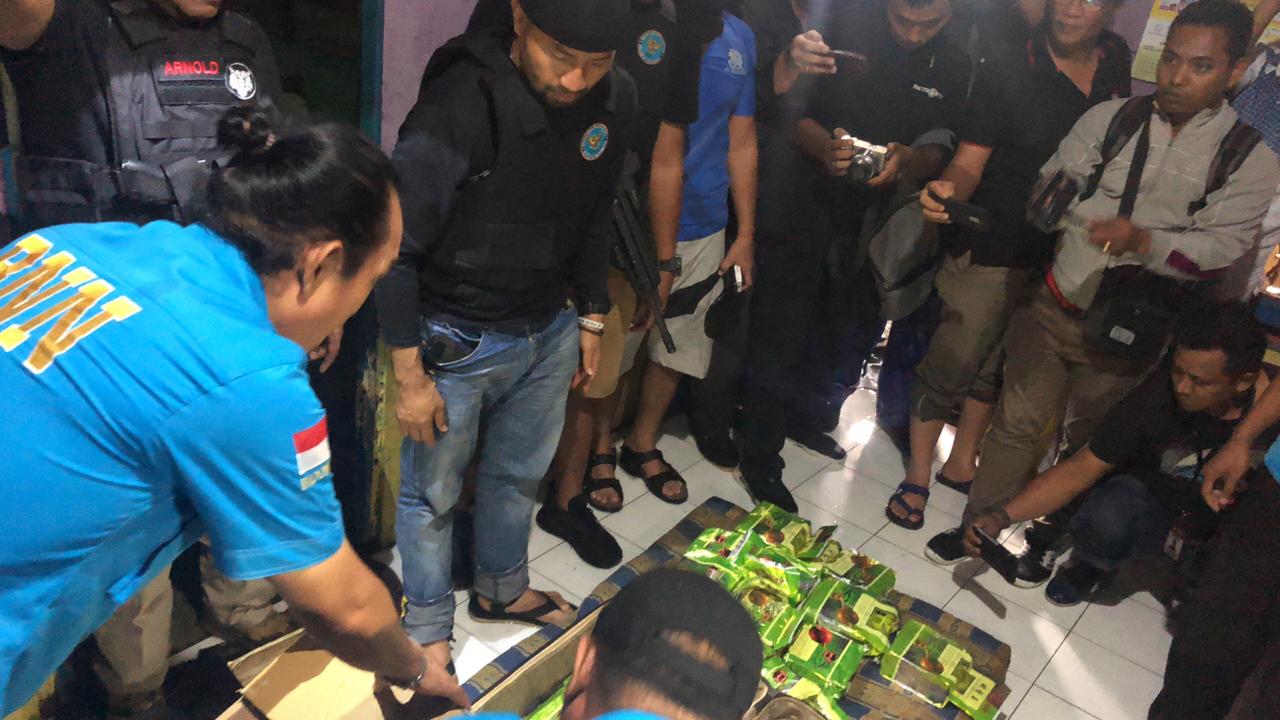 50 Kg Sabu di Amankan BNN RI di Jalan Pertiwi