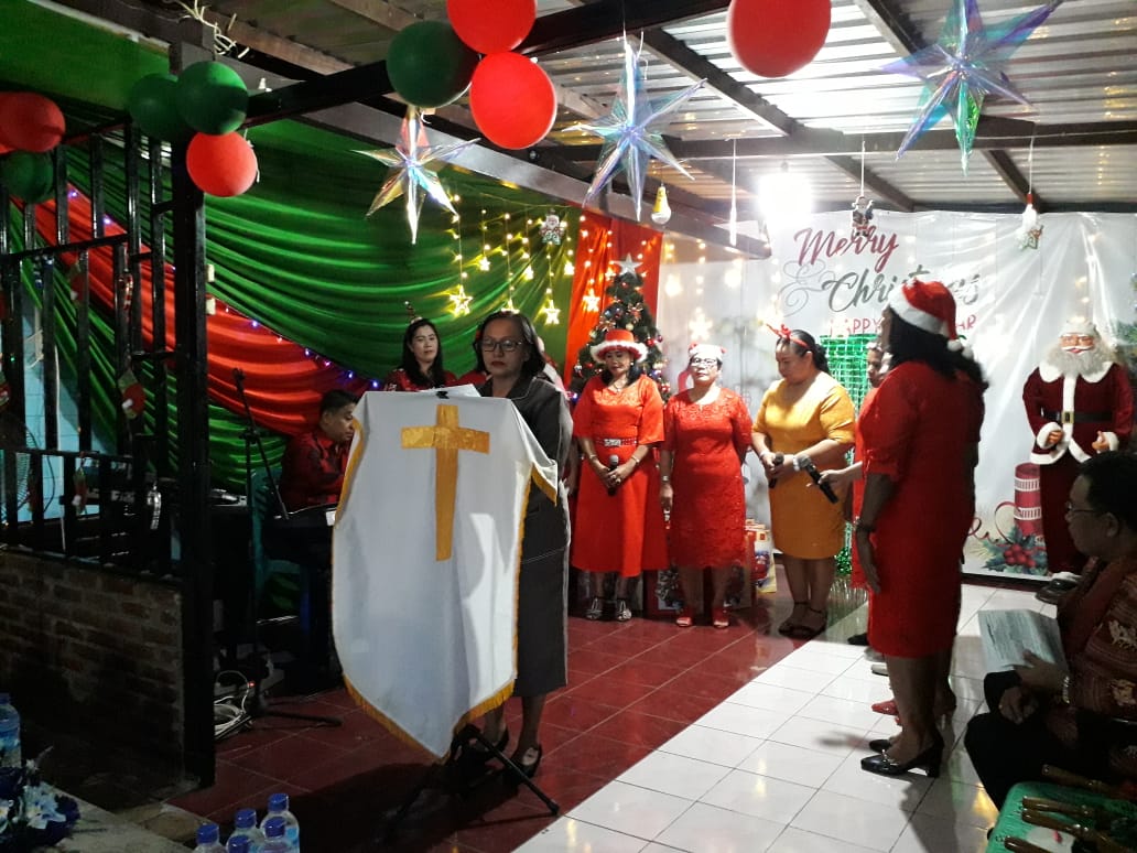 Ibadah Natal Kerukunan Keluarga “Sengkanaung” Sangihe – Sitaro  Berlangsung Khidmat