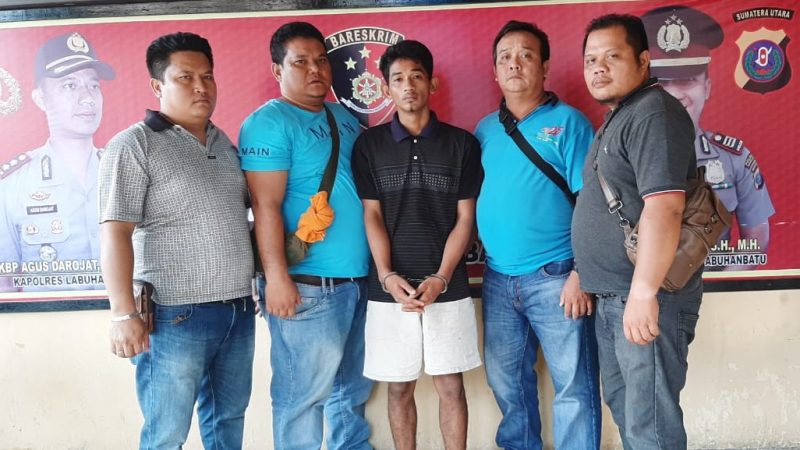 Pelaku Curas Di Rantau Utara Berhasil Diringkus Personil Unit Resum Polres Labuhanbatu