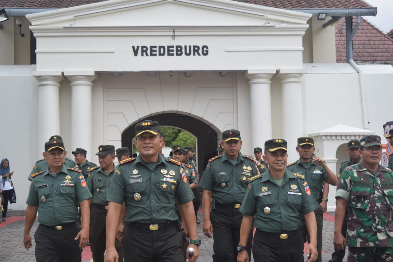 Sambut Hari Juang TNI-AD, Kodim 0734 Napak Tilas Perjuangan di Kota Yogyakarta