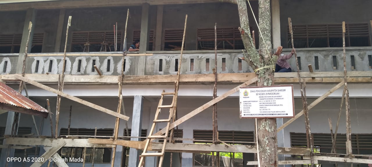 SDN 29 Pardomuan Rehabilitasi 6 Ruangan Kelas