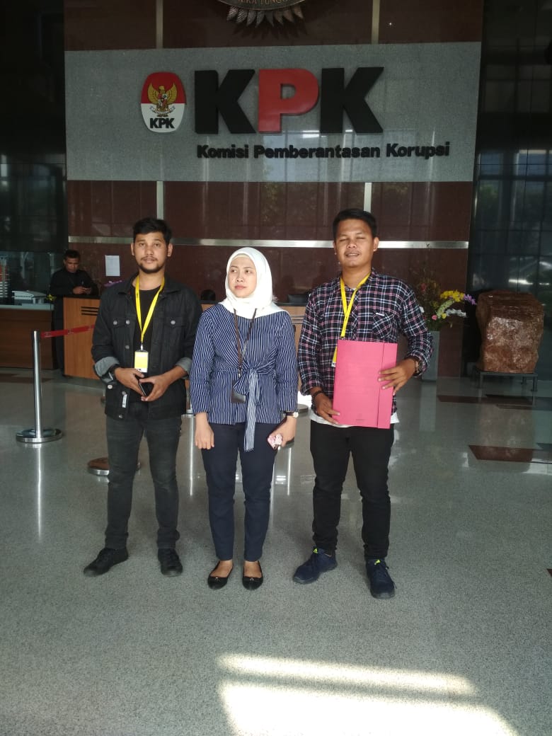 Minta Usut Tuntas Dugaan Korupsi, Mahasiswa Subulussalam Demo di Kantor KPK