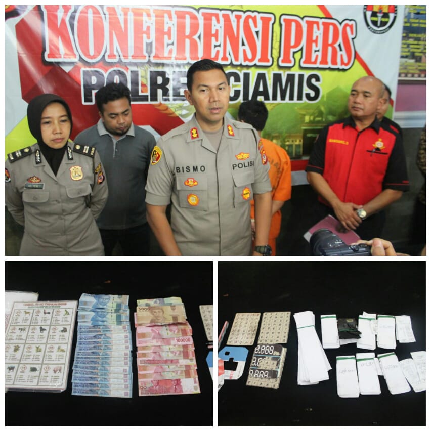 Polres Ciamis Berhasil Bekuk 1 Pelaku Penjudi Togel Sidney