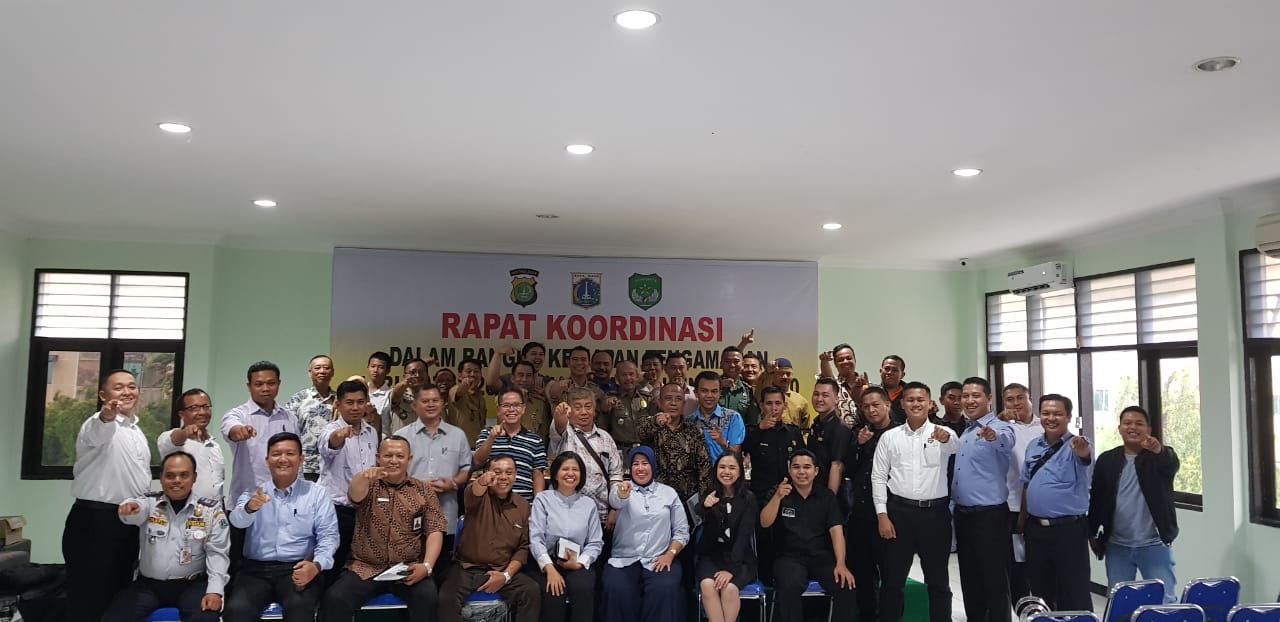 Rapat Koordinasi Polsek Pademangan dan Para Pengurus  Gereja, Mall, Hotel