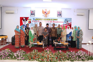 Peringati Hari Ibu ke-91, Polres Ciamis Nobar