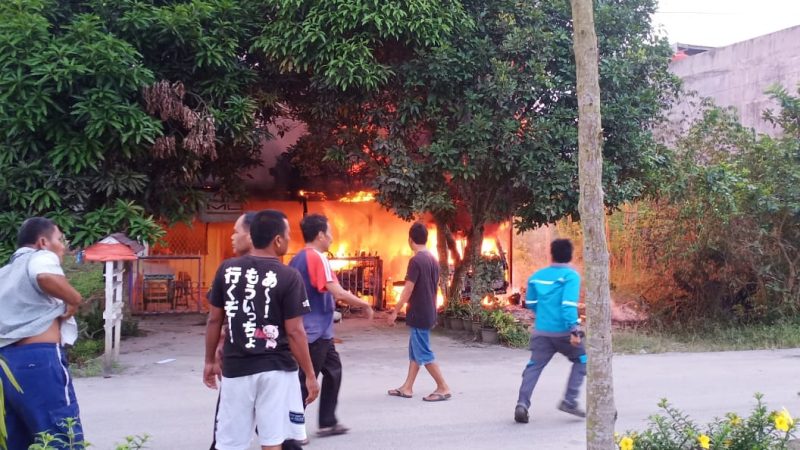 Rumah Walden Tindaon Dilalap Sijago Merah