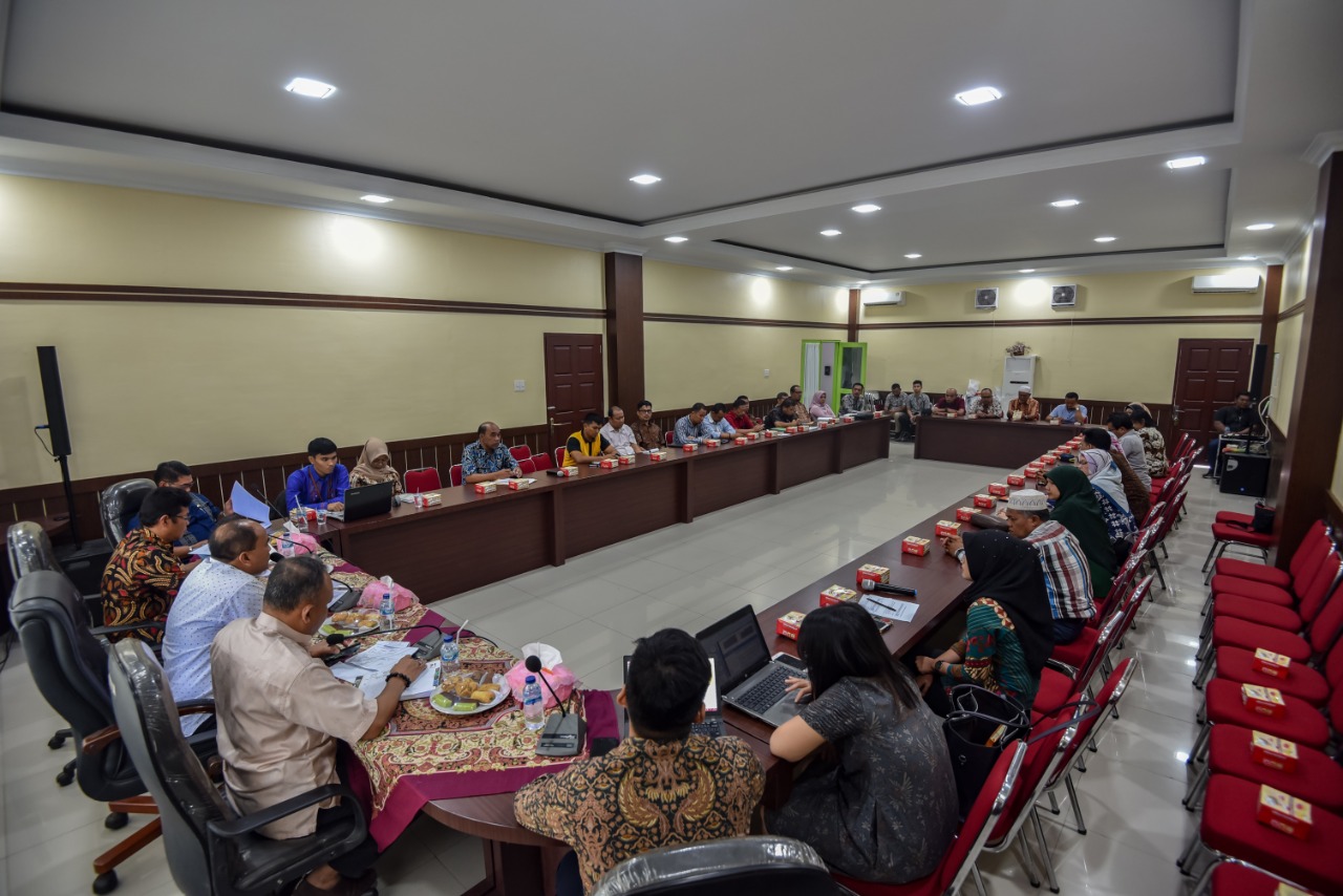 Bagian Perekonomian Setda Kota Padangsidimpuan, Laksanakan Rapat Koordinasi Tim Pengendali Inflasi Daerah (TPID) dan Satgas Pangan