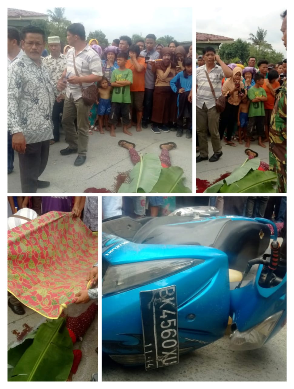 Akibat Mengelakkan Seekor Anjing, Pengendara Septor Matic Tewas Mengenaskan