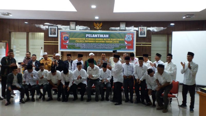 Pengurus PAMK Polres Tapsel Resmi Dilantik