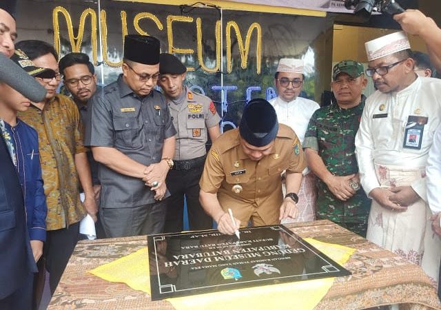 Zahir Resmikan Gedung Museum Untuk Kelola Warisan Sejarah dan Budaya