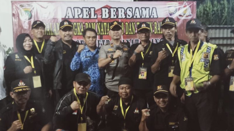 Polsek Metro Tanah Abang Apel Bersama Pokdarkamtibmas