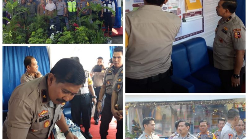 Kapolres Sergai Terima Kunjungan Tim Supervisi Asops Mabes Polri di PosPam 1 Perbaungan