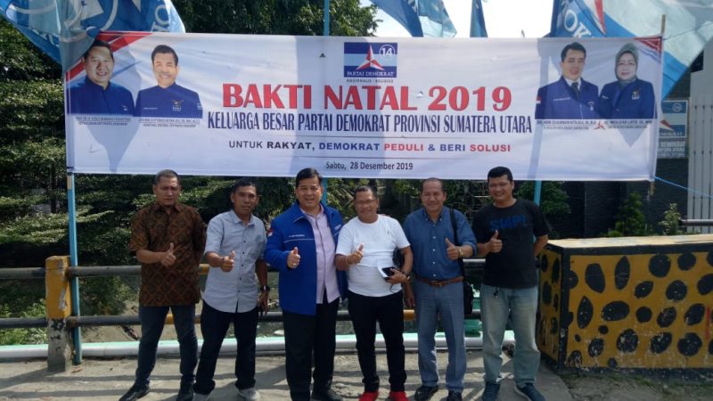 Sambut Natal, DPD Demokrat Sumut Gelar “Road Show” ke Panti Asuhan