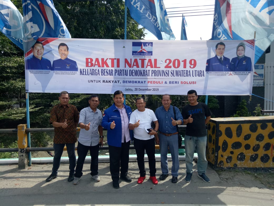 Sambut Natal, DPD Demokrat Sumut Gelar “Road Show” ke Panti Asuhan