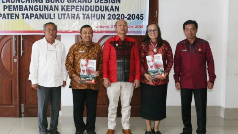 Bupati Taput Launching GDPK  Taput 2020-2045