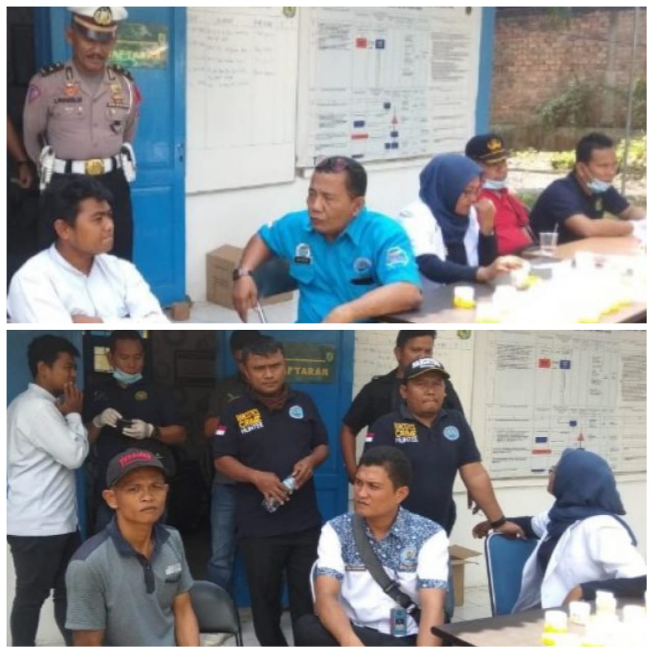 Waspadai Peredaran Narkoba, Jelang Tahun Baru BNNK Sergai Gelar Razia Para Supir Angkutan Umum