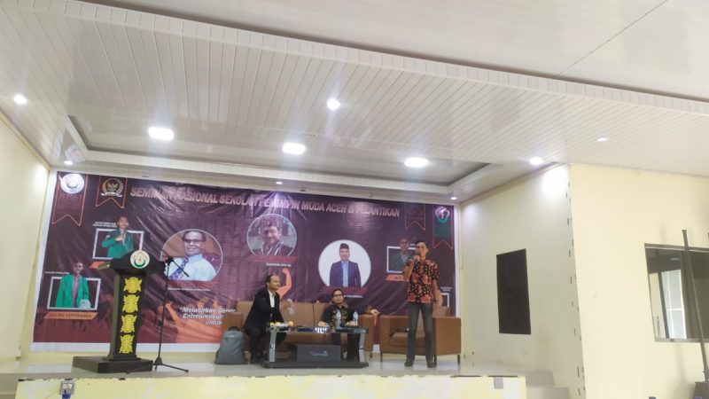 Kerjasama BEM FEB UNIMAL Dan SPMA, Bicara Soal Peluang Pemuda Aceh Kedepan