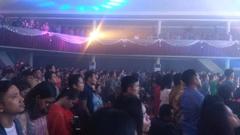 Perayaan Natal GPDI (Gereja Pantekosta di Indonesia) Maranatha Medan Berlangsung dengan Hikmat, Aman dan Lancar
