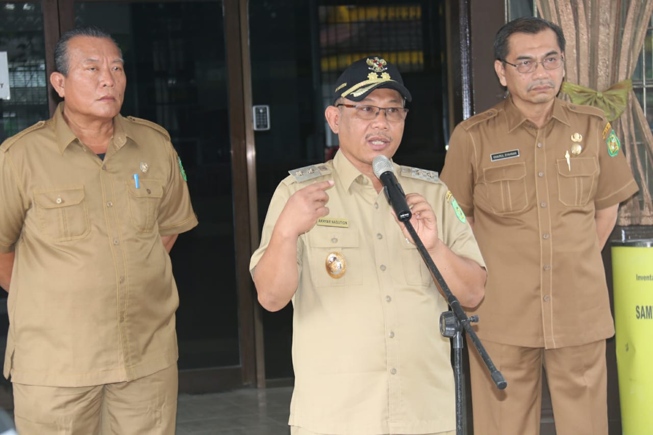 Akhyar Ajak Jajaran Dinas PU dan Dishub Bekerja Lebih Maksimal