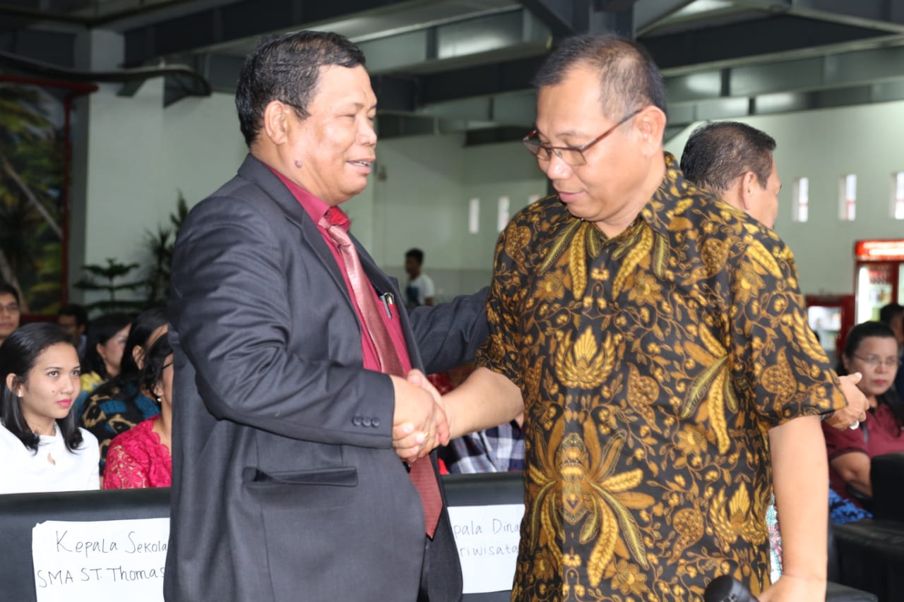 Plt Wali Kota Buka Pensi SMA Santo Thomas 2 Medan