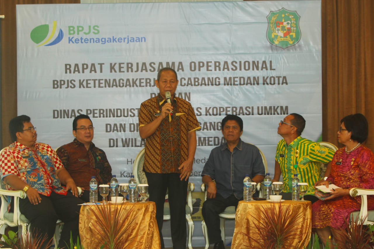 Pemko Medan Siap Dukung Pekerja & Mitra Binaan Jadi Peserta BPJS Ketenagakerjaan
