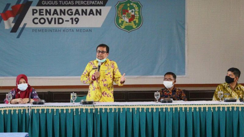 Tekan Penularan Covid-19, Pemko Medan Sosialisasikan Perwal No.27/2020 Tentang Adaptasi Kebiasaan Baru Bagi Masyarakat