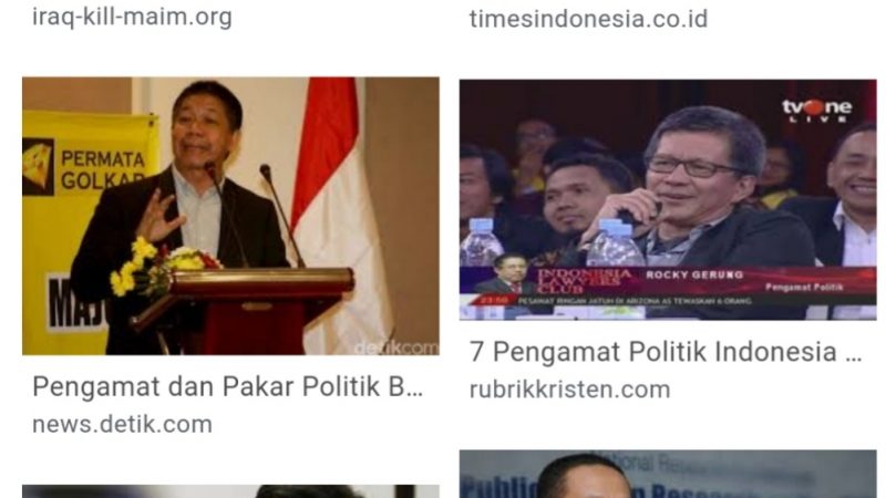 Inilah Top 10 Pengamat Politik Indonesia, Menurut P3S