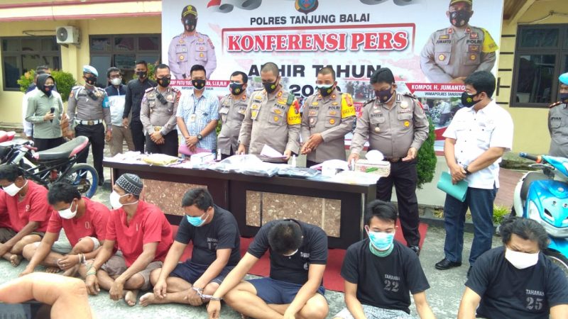 Sejak 2019 – Tahun 2020 Sat Res Narkoba Polres Tanjungbalai Ungkap Kasus