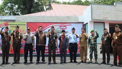 Wakil Ketua DPRD Samosir, Hadiri Pencanangan Pembangunan Zona Integritas Bersama Kajari