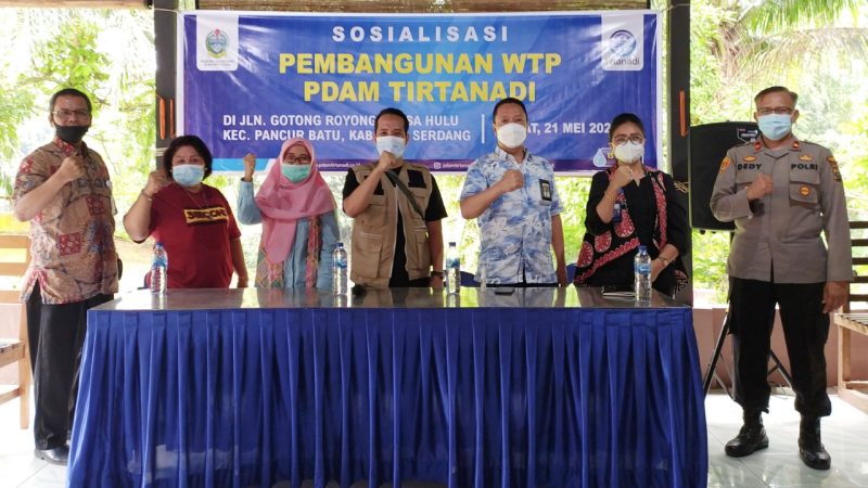 Masyarakat Pancur Batu Nyatakan Dukungan Pembangunan IPAM PDAM Tirtanadi