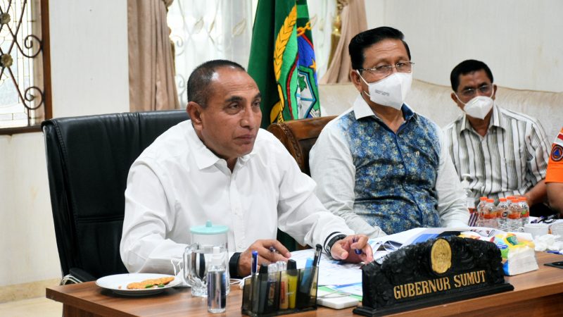 Evaluasi PPKM Level IV, Edy Rahmayadi Sampaikan Penyediaan Isolasi Terpusat di Kabupaten/Kota