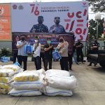 Polresta Tangerang Mendistribusikan Bansos untuk Ormas LMP Kabupaten Tangerang