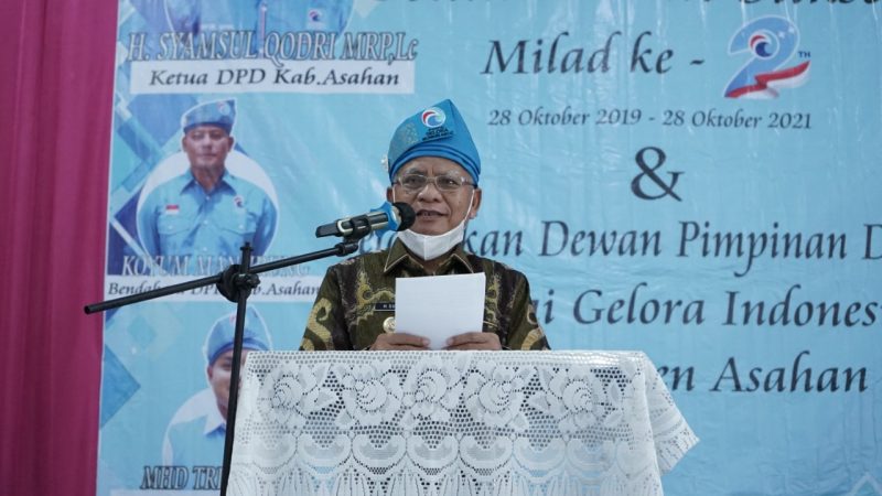 DPD Partai Gelora Indonesia Kabupaten Asahan Resmi Dilantik