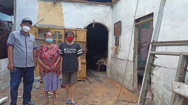 Program Bedah Rumah Terealisasi, Antonius Tumanggor Ucapkan Terimakasih Kepada Pemko Medan