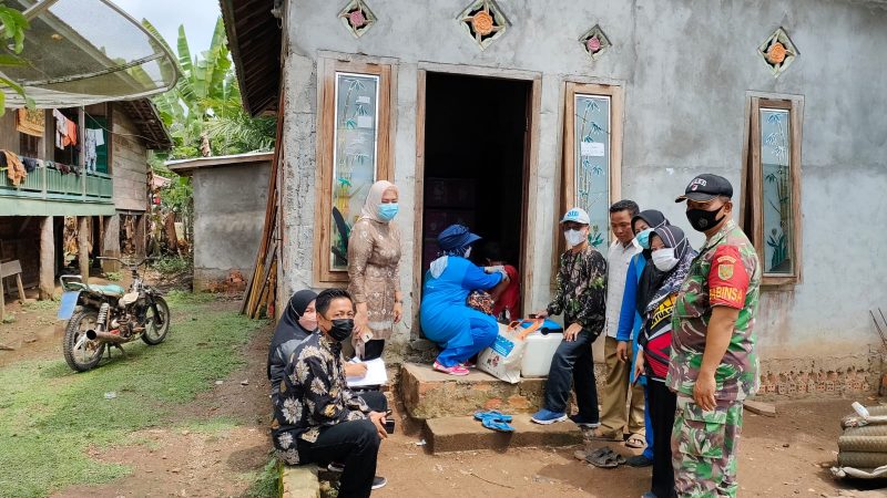 Bhanbinsa Lawang Wetan Bersama Puskesmas Monitoring Vaksinasi di Desa Napal
