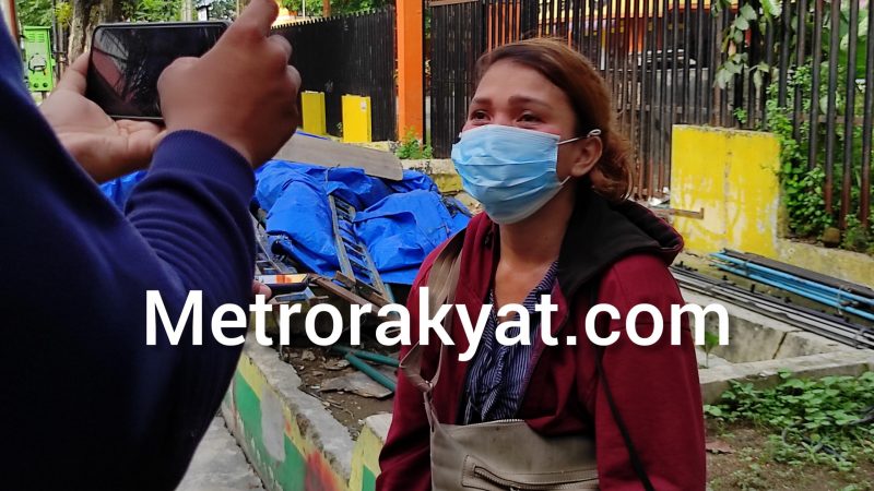 Diduga Pilih Kasih, Pedagang Menangis : Besi Tenda Hingga Kabel Diangkut Petugas Kecamatan Medan Kota dan Tak Dikembalikan 