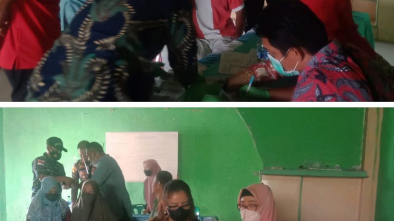 Sukses Gelar Vaksin di Desa Bagan Kuala, Warga Ucapkan Terimaksaih Kepada Pemkab Sergai
