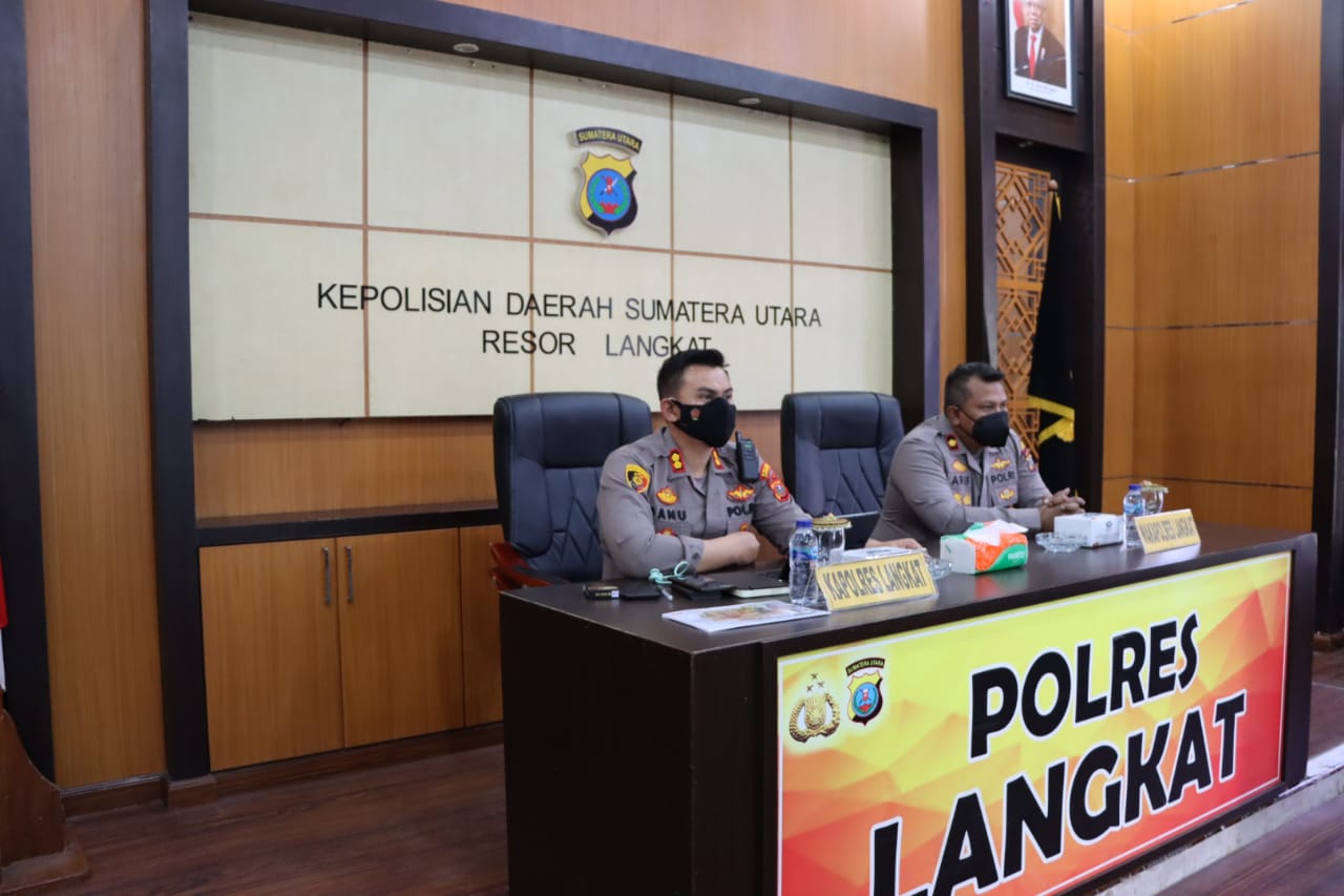Rapat Anev Pelaksanaan Operasi Lilin Toba Tahun 2021