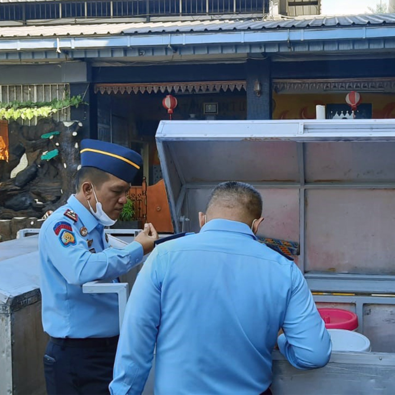 Karutan Cipinang Kanwil Kemenkumham DKI Jakarta Kontrol Rutin Dapur Pengolahan Makanan