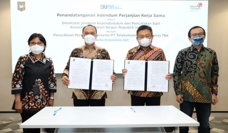 Telkom Kolaborasi Dengan Ditjen Dukcapil