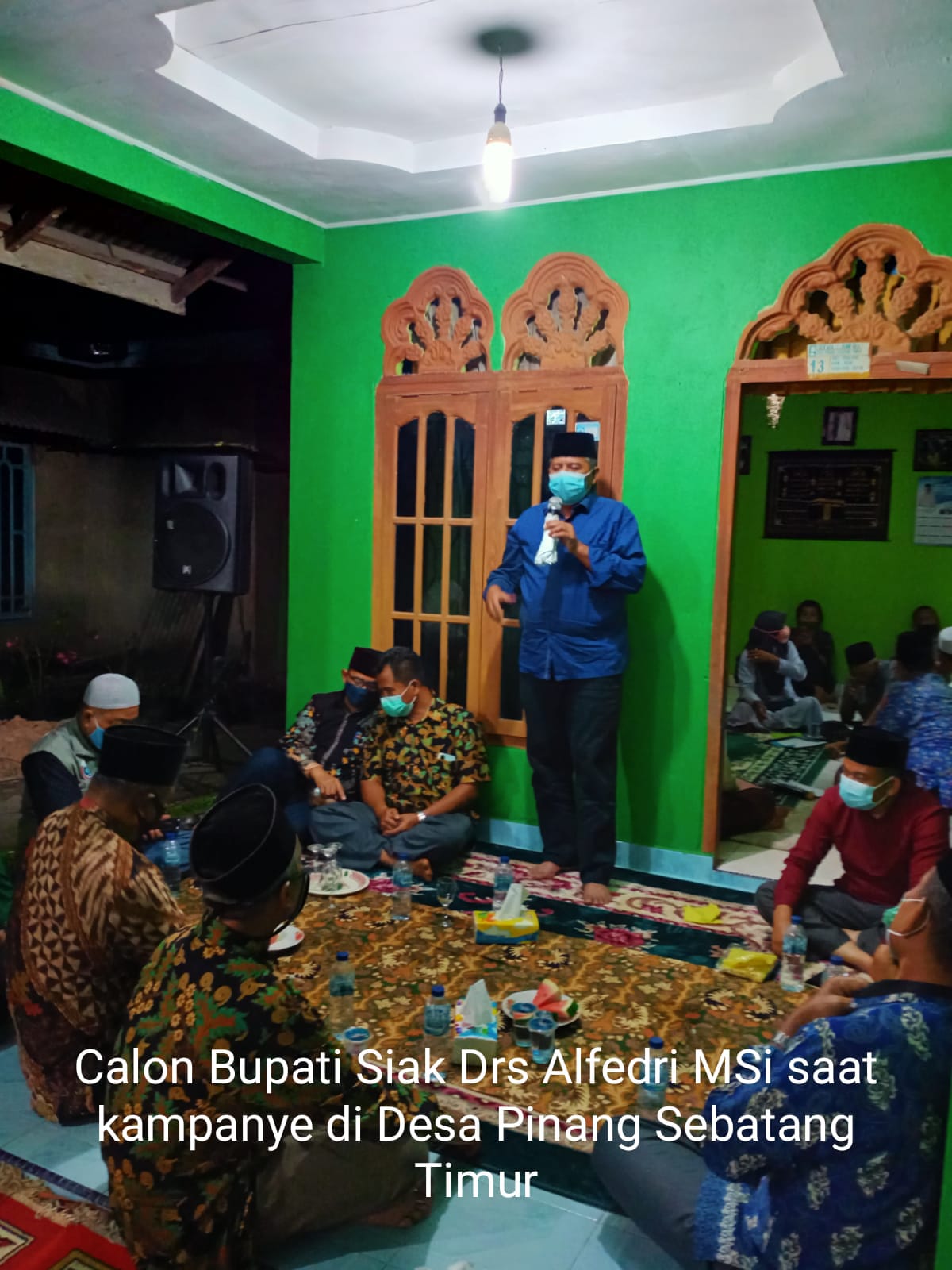 Pemuda Pinang Sebatang Timur Tagih Kontrak Politik Bupati Siak
