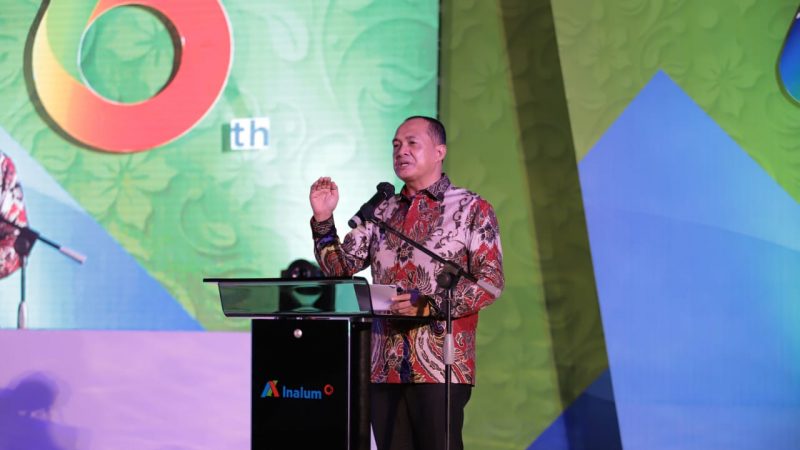 Zahir Hadiri Resepsi HUT Ke -46 Tahun PT. Inalum