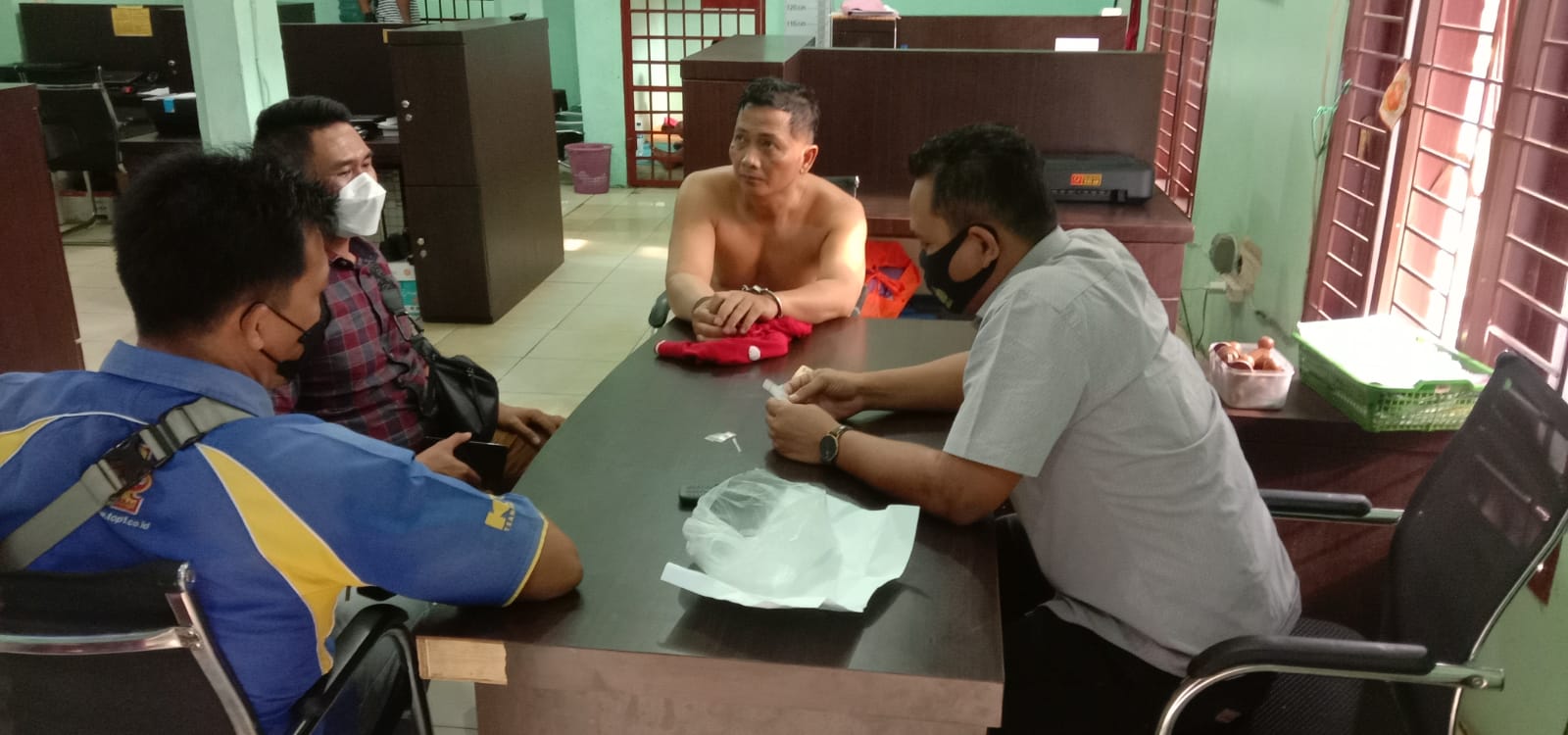 Polsek  Stabat Amankan Seorang BD dan Narkotika Jenis Sabu Seberat 1,17 Gram