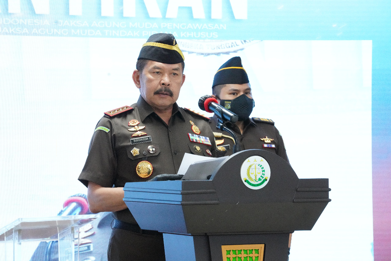 Jaksa Agung RI Melantik Wakil Jaksa Agung, Jaksa Agung Muda Intelijen, Jaksa Agung Muda Tindak Pidana Khusus, dan Jaksa Agung Muda Pengawasan